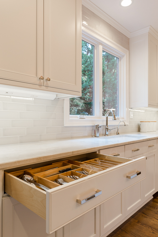 Custom Kitchen Utensil Drawers